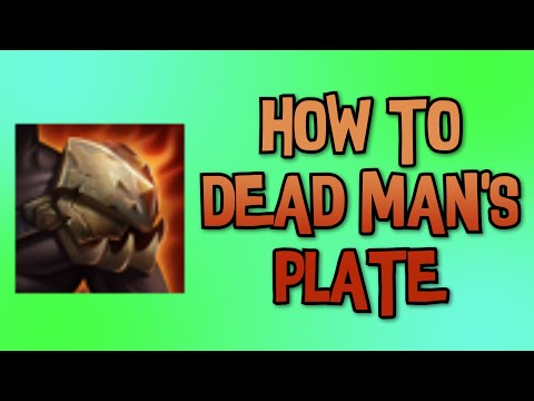HOW TO DEAD MAN'S PLATE