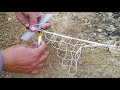Fish Netting How To Make Fishing Net At Home DIY Simple Net