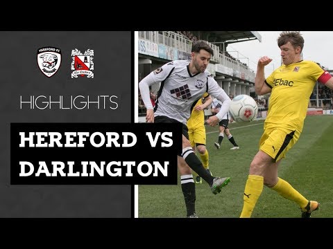 Hereford 4-2 Darlington - Vanarama National League North - 2018/19