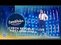 Mikolas Josef Lie To Me Czech Republic LIVE First Semi Final Eurovision 2018