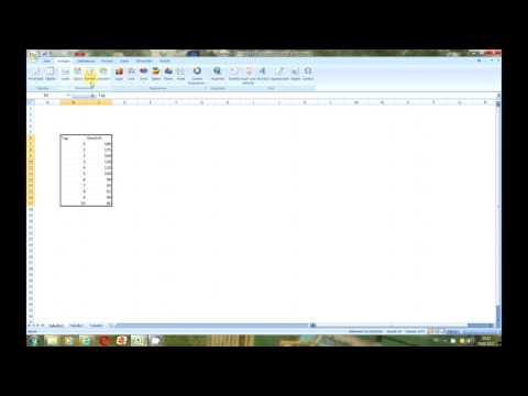 Excel XY Diagramm erstellen