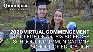 2020 Quinnipiac University Virtual Commencement - Arts and Sciences, Communications, and Education video