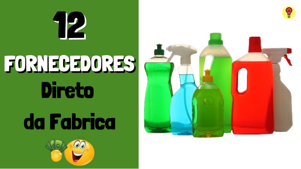 12 Fornecedores de PRODUTOS DE LIMPEZA NO ATACADO