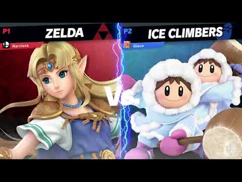 Narcissa (Zelda) vs GlaceGwyneth (Ice Climbers)