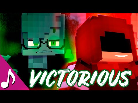 Animations Insider - ♪ "VICTORIOUS" [A Minecraft Music Video Collab] ♪ Ft.@DarknetAMV