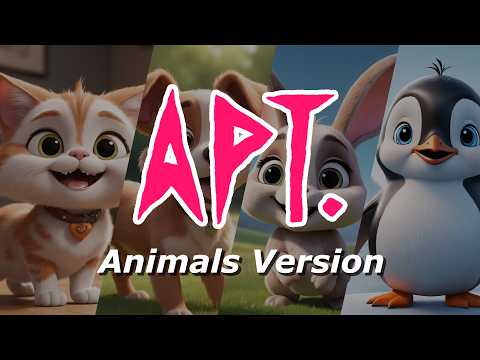 APT. | Animal Version for Baby & Kids | 可愛動物版 | 兒歌動畫