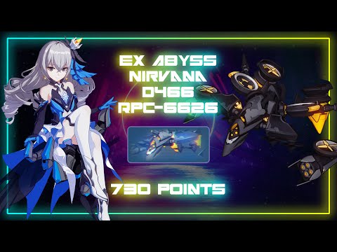 [HI3 GLB] EX Abyss Nirvana 466D - RPC-6626 Ice (730 Points) HoR(SSS)/JK(SS2)/RC(SSS) & ELF Elysia 3*