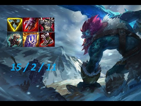 TRUNDLE TOP LANE GAMEPLAY || THIS CHAMP IS LITERALY BROKEN!