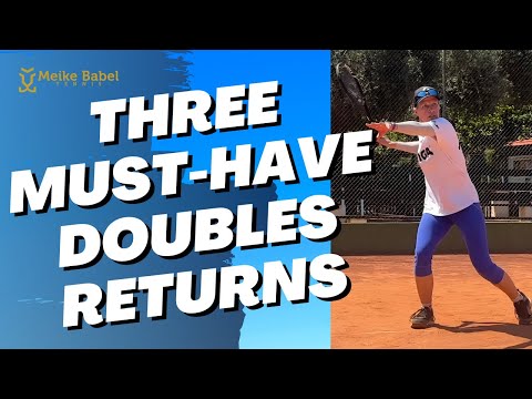 These 3 Tennis Doubles Returns Destroy Your Opponents (Pro Strategy from former Top 30 WTA)