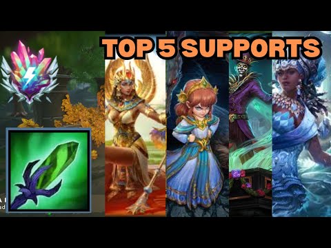 Top 5 Supports In Smite 2 By A Deity Player
