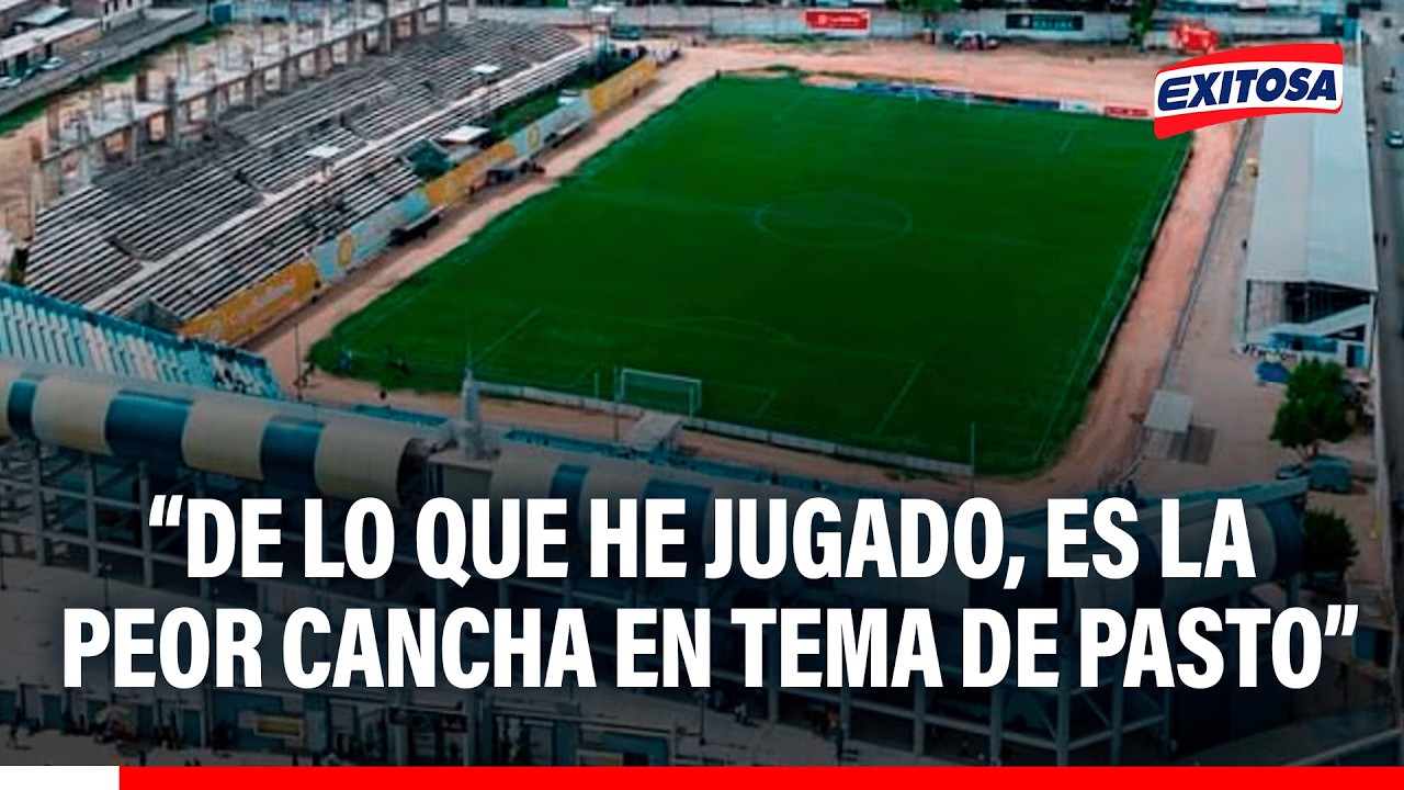 🔴🔵Cancha del Campeones del 36 perjudica al fútbol al ras, señala Germán Díaz: “Hay que adaptarse”