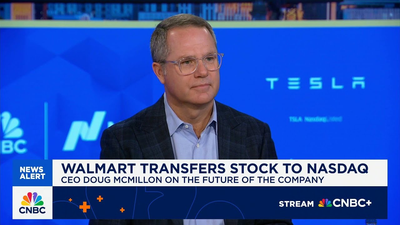 Walmart CEO Doug McMillon on tenure: You can't get growth without change - YouTube