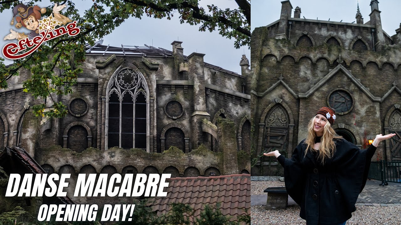 🎻 DANSE MACABRE Opening Day at EFTELING! | NEW ride and REVIEW