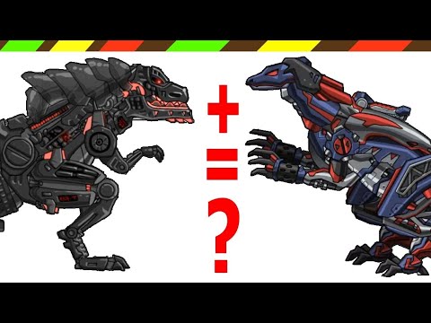 Dino robot terminator tyranno + compsognathus = Termityranno Comthus