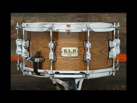 Tama 6.5x14" SLP Limited G-Hickory/Elm Snare Drum image 9