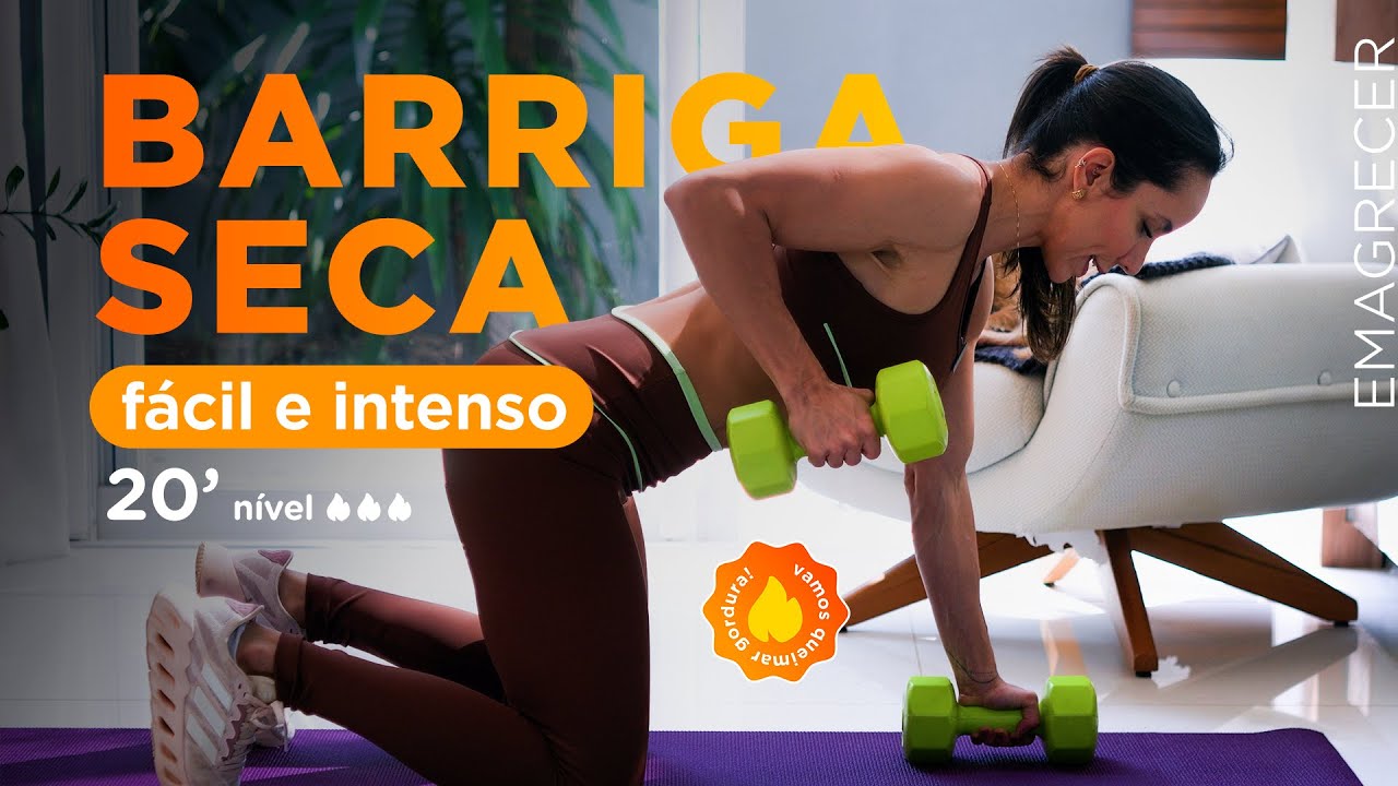 Treino pra queimar gordura fácil e perder barriga - Carol Borba