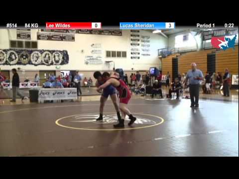 FILAJR WTT: 84 KG Lee Wildes (USOEC) vs. Lucas Sheridan (HWC / CYC)