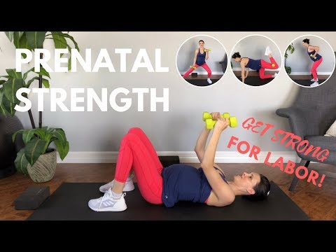 Pregnancy Workout For Beginners 35 Min Easy To Follow Prenatal Workout