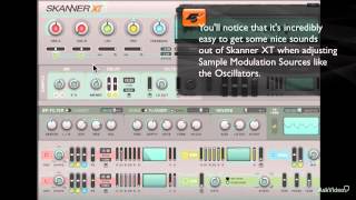 Video thumbnail for Native Instruments 212: Skanner XT - 6. Oscillators - Part 1 by macProVideoDotCom