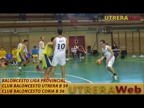 UTRERA -  CLUB BALONCESTO UTRERA 'B' 59 - CLUB BALONCESTO CORIA 'B' 56