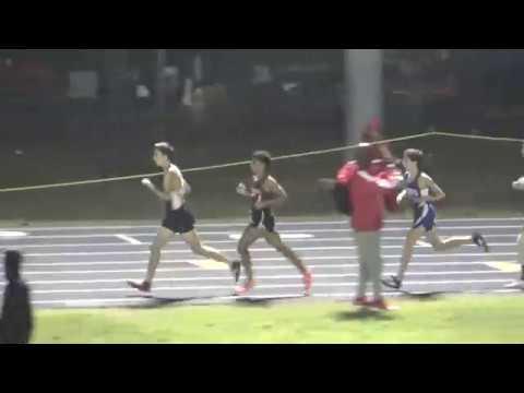 Escambia Gator Invitational - Boy's 3200 Meter Run - Final - 2/23/2019
