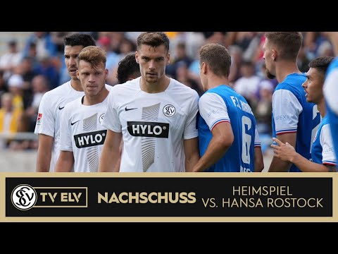TV Elv // Nachschuss - SV Elversberg vs. Hansa Rostock / 1:2