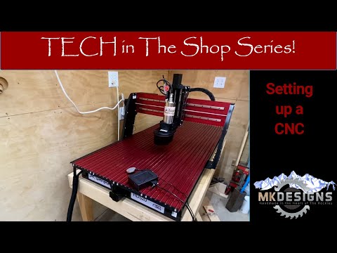 Tech In The Shop - Setting up a CNC