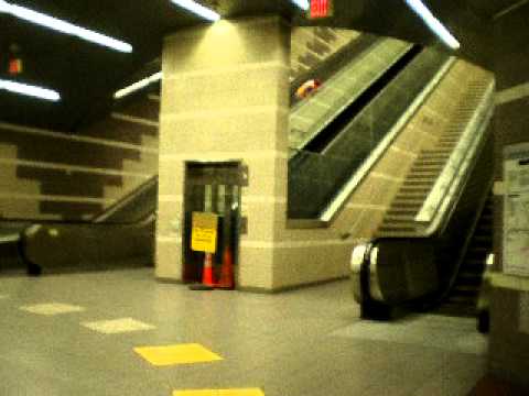 EPIC FAIL And Montgomery/KONE Hydraulic Elevator@City Place DART Station In Dallas TX