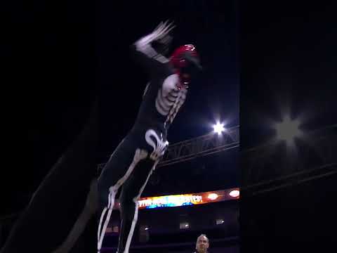 La Parka's flight was crazy 💀 #AlianzasAAA 💫