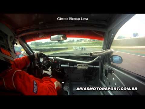 Acidente na 6ª Etapa (1ª Bateria) de Marcas e Pilotos Paulista (16/06/2013) - Arias Motorsport