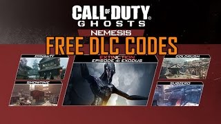 Call of Duty Ghosts Nemesis DLC Codes Download
