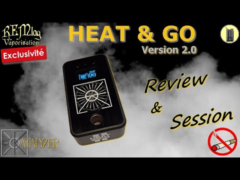 HEAT & GO II, Dynavap IH + Test Vapeur, Induction Heater KATALYZER ( Yllvape 2.O )