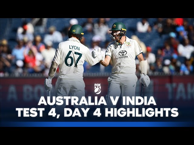 Australia v India – Fourth Test, Day 4 Highlights I 29/12/24 I Fox Cricket
