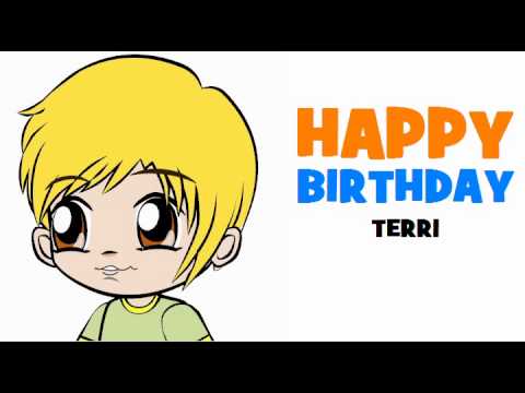 HAPPY BIRTHDAY TERRI!