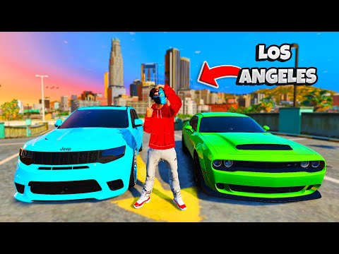 I Went on VACATION to LA in GTA 5 RP