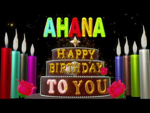 Ahana Happy Birthday Song | Happy Birthday To You #ahana #happy #birthday #toyou