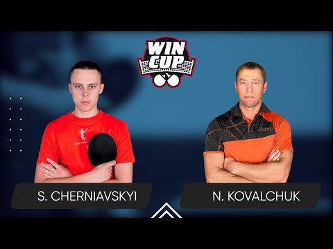22:15 Serhii Cherniavskyi - Nazarii Kovalchuk West 6 WIN CUP 23.04.2024 | TABLE TENNIS WINCUP