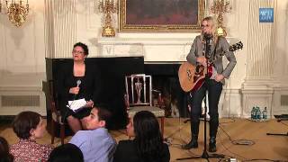 Aimee Mann at the White House