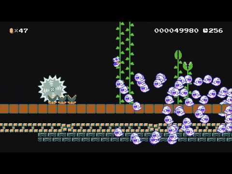 The Road That Builds Itself! by King Spork - Super Mario Maker 2 - No Commentary 1bx