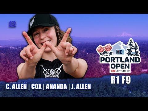 ARP | 2023 Portland Open | R1F9 | FPO Feat. Card | J. Allen : Cox : C. Allen : Ananda | DGPT Elite +