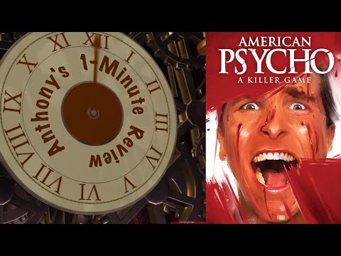 The Tabletop Misfits WORLD EXCLUSIVE review of American Psycho the game.