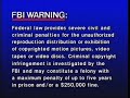 Sony Wonder FBI Warning Screen 1995 2006 DVD Quality