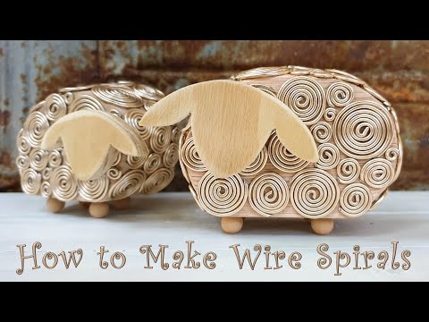 How to Make Wire Spirals