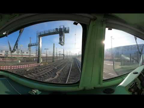 360° Führerstandsmitnahme S-Bahn München Leerfahrt Pasing Betriebt - Steinhausen über Südring BR420