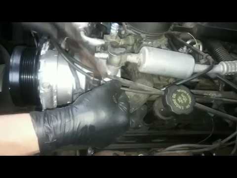 GMC / Chevy C1500 A/C Service - Compressor Replacement -Part 2