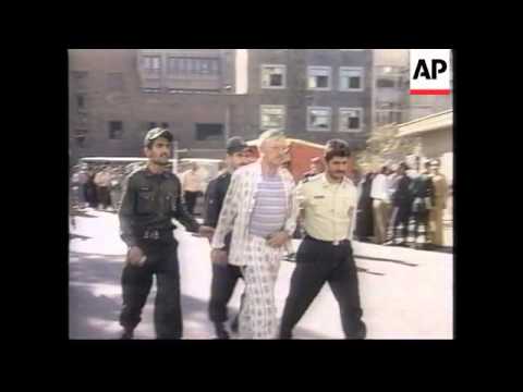 IRAN: TEHRAN: GERMAN BUSINESSMAN HELMUT HOFER FREED