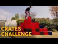 Crate Challenge infront of African Mom | Mama Nells