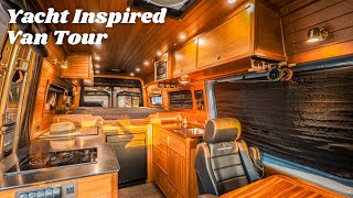 This Van Feels Like a Yacht | Greene & Greene-Inspired Luxury Van Tour