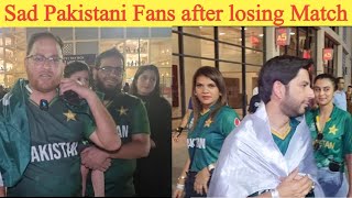 Pakistani Cricket Fans Reaction after losing Match | Pak vs Ind | Asia Cup