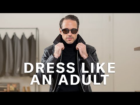 How To Wear A Leather Jacket Like An Adult
